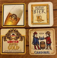 Alte Bier Untersetzer 