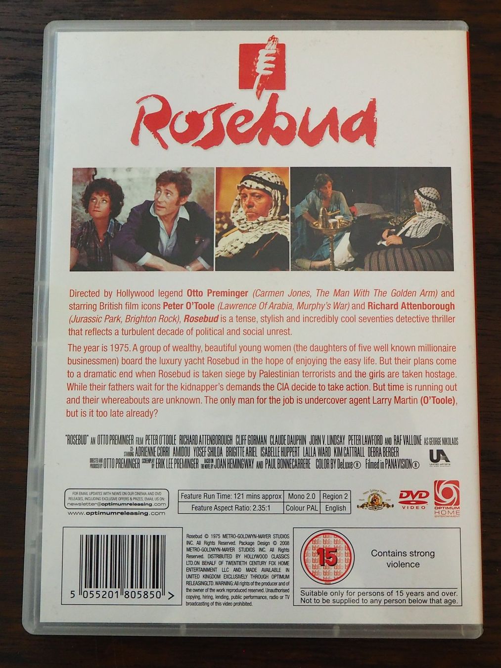 Tutti i DVDs: Rosebud / Peter O'Toole / UK-Import – Usato da Chur venduto da dluli 1