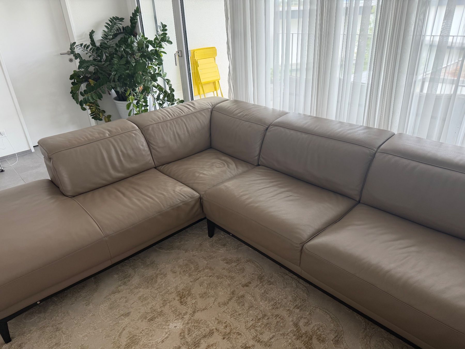 Natuzzi Divani: Natuzzi Sofa „Borghese“ Echtleder – Usato da Oberwil-Lieli venduto da MG_2018 5