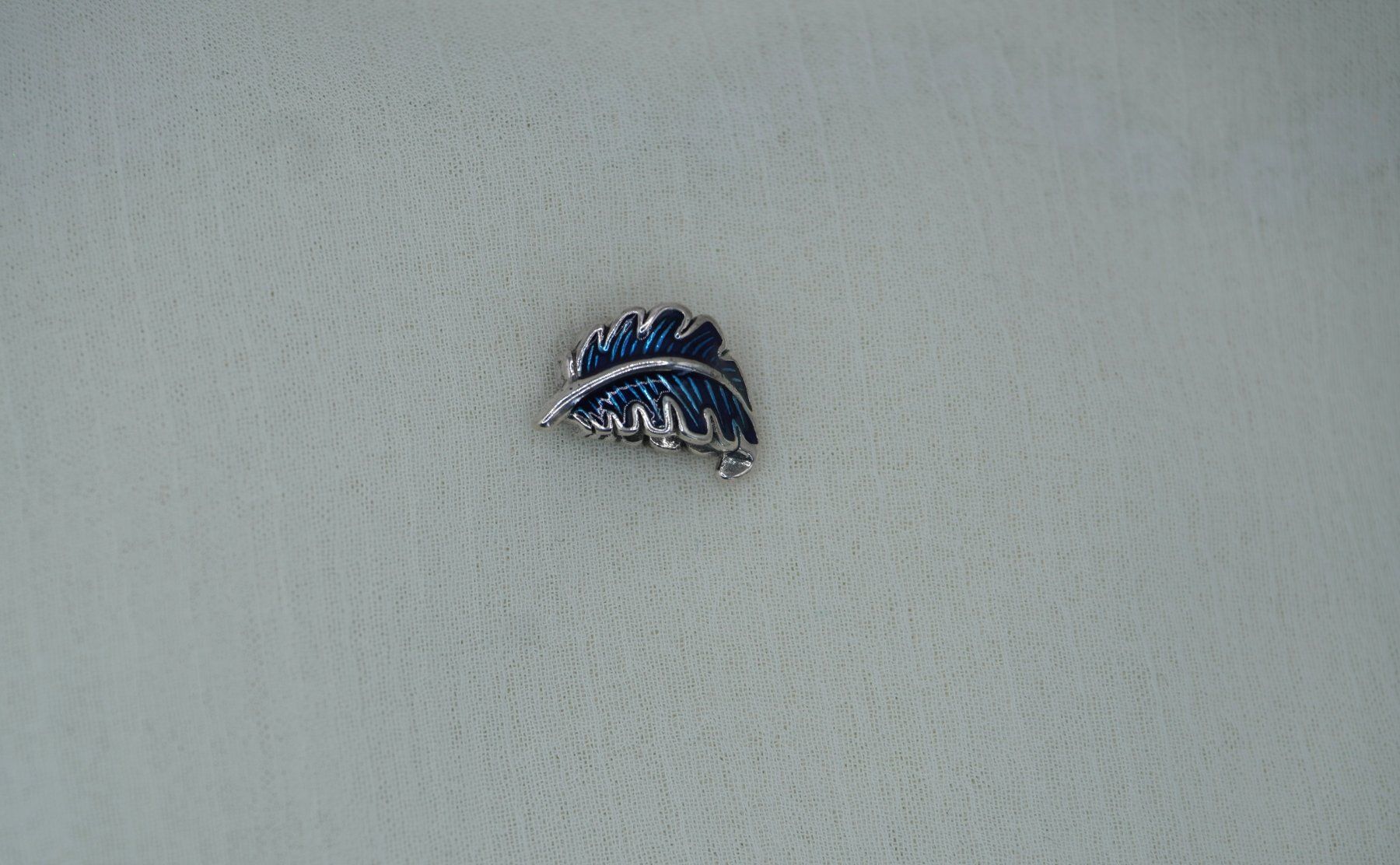 Ciondoli: Charm "blaue Feder" zu Pandora Silber 925 – Nuovo (secondo la descrizione) da Niederbüren venduto da Fidi5 2