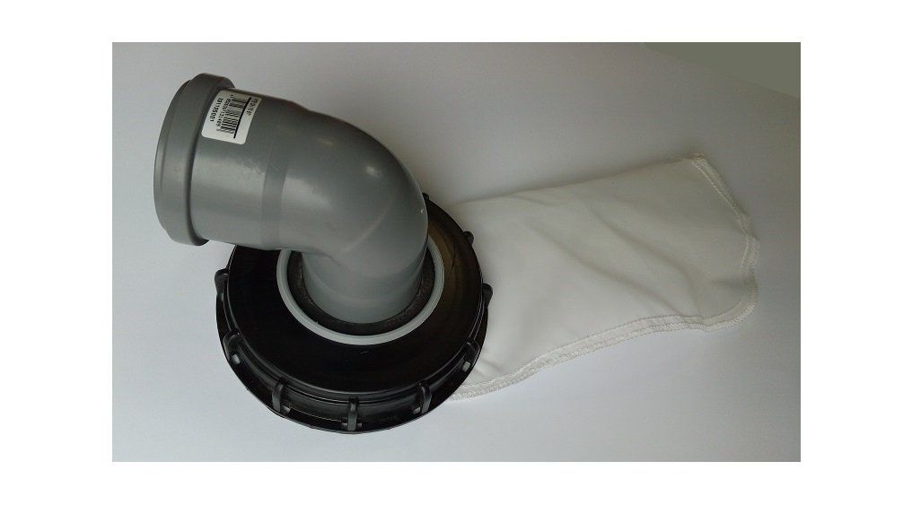 Sanitari: IBC 160mm DECKEL FILTER NYLON AUSWASCHBAR Bogen DN75 – Nuovo e nell'imballaggio originale da Bad Lausick venduto da voxtrade 2