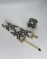 Ring Python / Handmade / Handarbeit / Delica Perlen(neu)