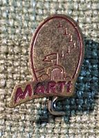 O111 - Alte Brosche Marti Reisen & Transport