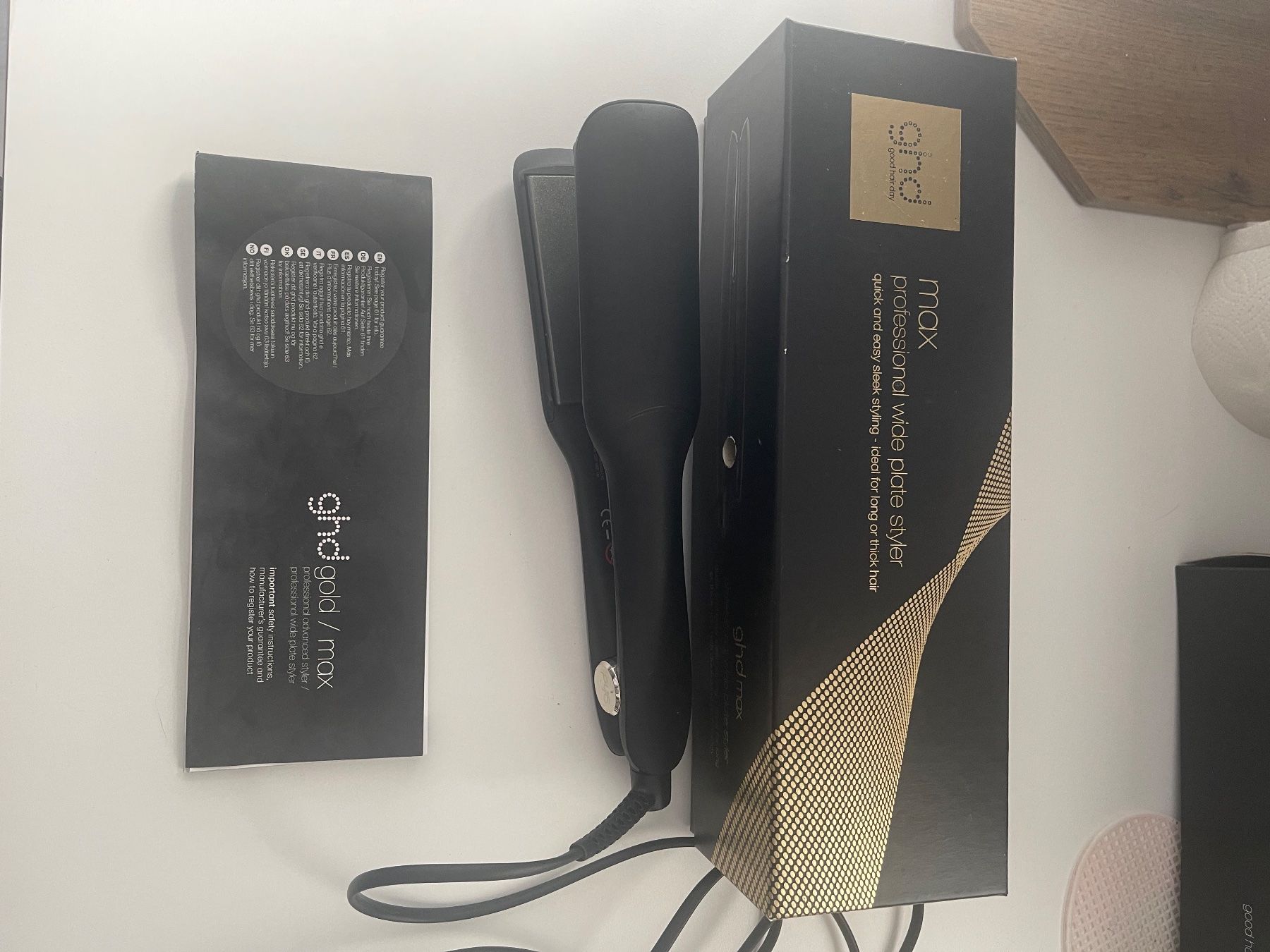GHD Piastre & Arricciacapelli: Ghd max professional wide plate styler – Usato da Reiden venduto da Luna060 1