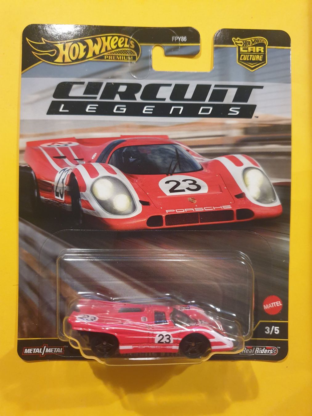 Hot Wheels Modellini d'auto: Hot Wheels PORSCHE 917KH – Nuovo e nell'imballaggio originale da Oftringen venduto da Rotor 2