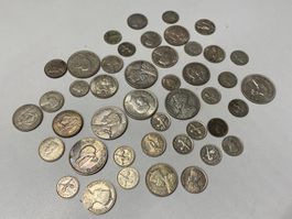 LOT Silber-Münzen Neuseeland 178gr. //i736