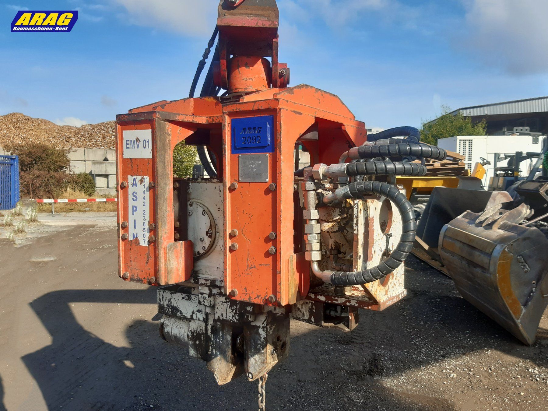 Tutte le macchine: Dawson EMV300 Vibroramme – Usato da Hasle LU venduto da Arag08 5