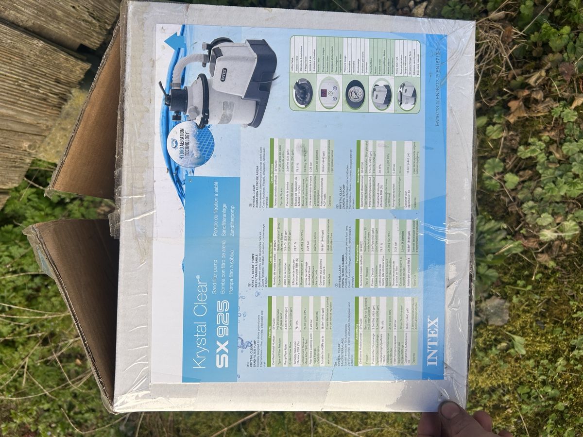 Intex Accessori per Piscine: Intex Krystal Clear SX925 Sandfilteranlage – Nuovo (secondo la descrizione) da Schupfart venduto da famueller 7
