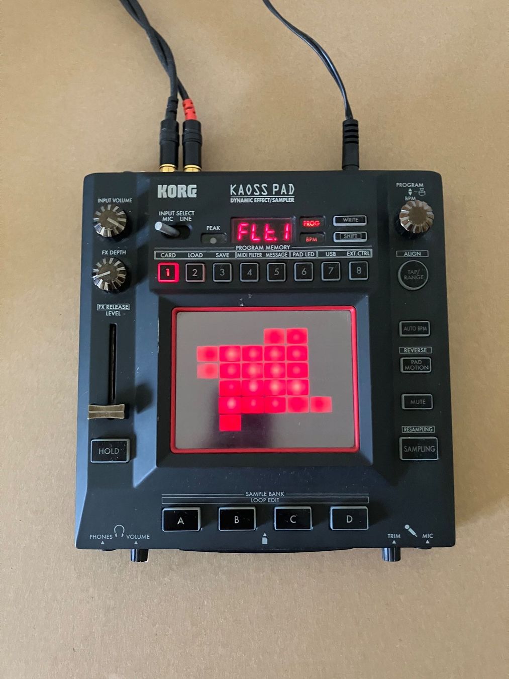 Korg Mischpulte: Korg Kaoss Pad 3 Sampler, boîte à effets – Gebraucht aus Gingins von val_jlg2