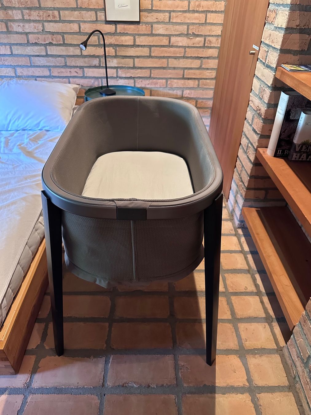 Stokke Culle: Stokke Snoozi Beistellbett Bassinet Stubenbett – Usato da Zürich venduto da vpe_7shz 1