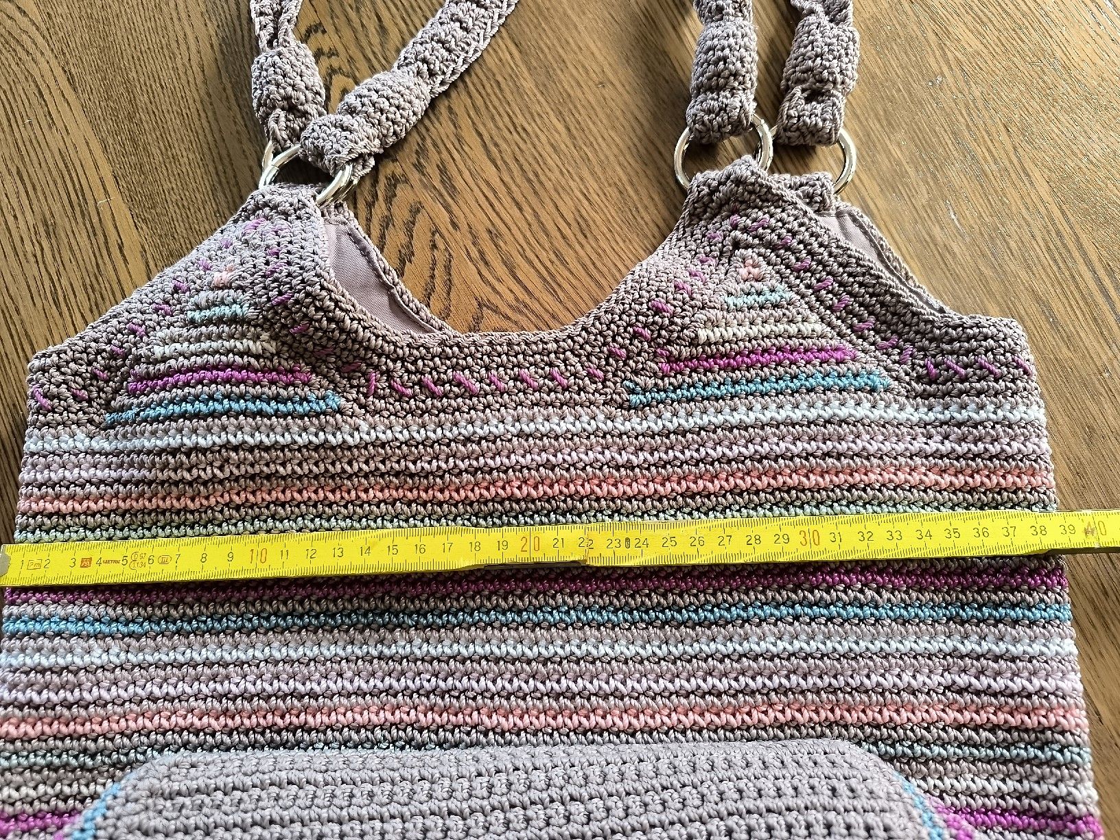 Borse da donna: THE SAK Markentasche,beige gestreift,crochet – Usato da Schaffhausen venduto da gab_v5qf 7