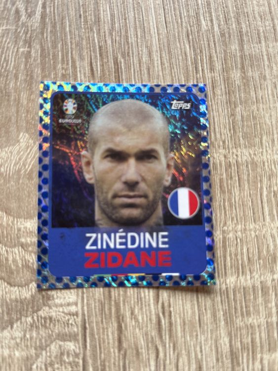 Topps Euro 2024 KAZ 1 KAZAKHSTAN Gold Sticker (Neu (gemäss Beschreibung