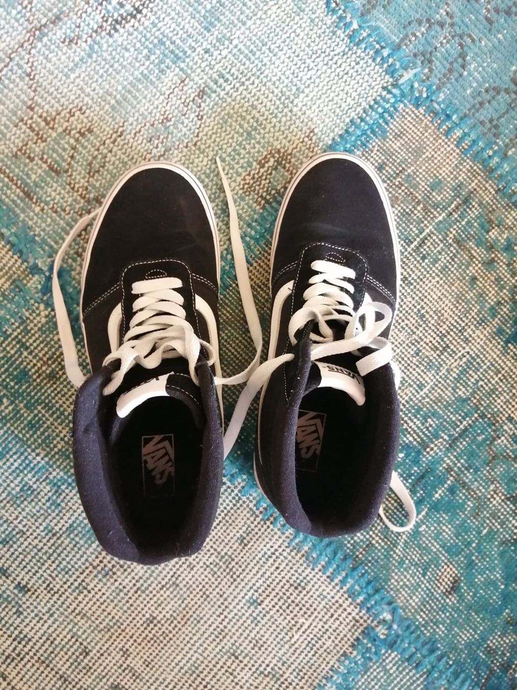 Vans Scarpe da uomo: Vans Sk8-Hi, black & white, taille 44 – Usato da Genève venduto da pozzoc 3