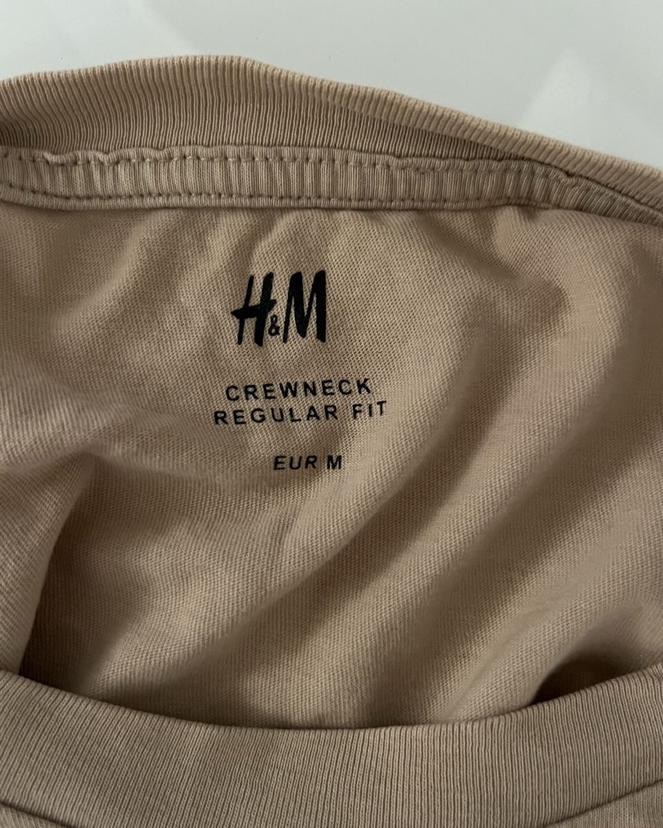H&M Top: Haut Basic en coton 100% H&M beige – Nuovo (secondo la descrizione) da Aigle venduto da sow_m7gm 5