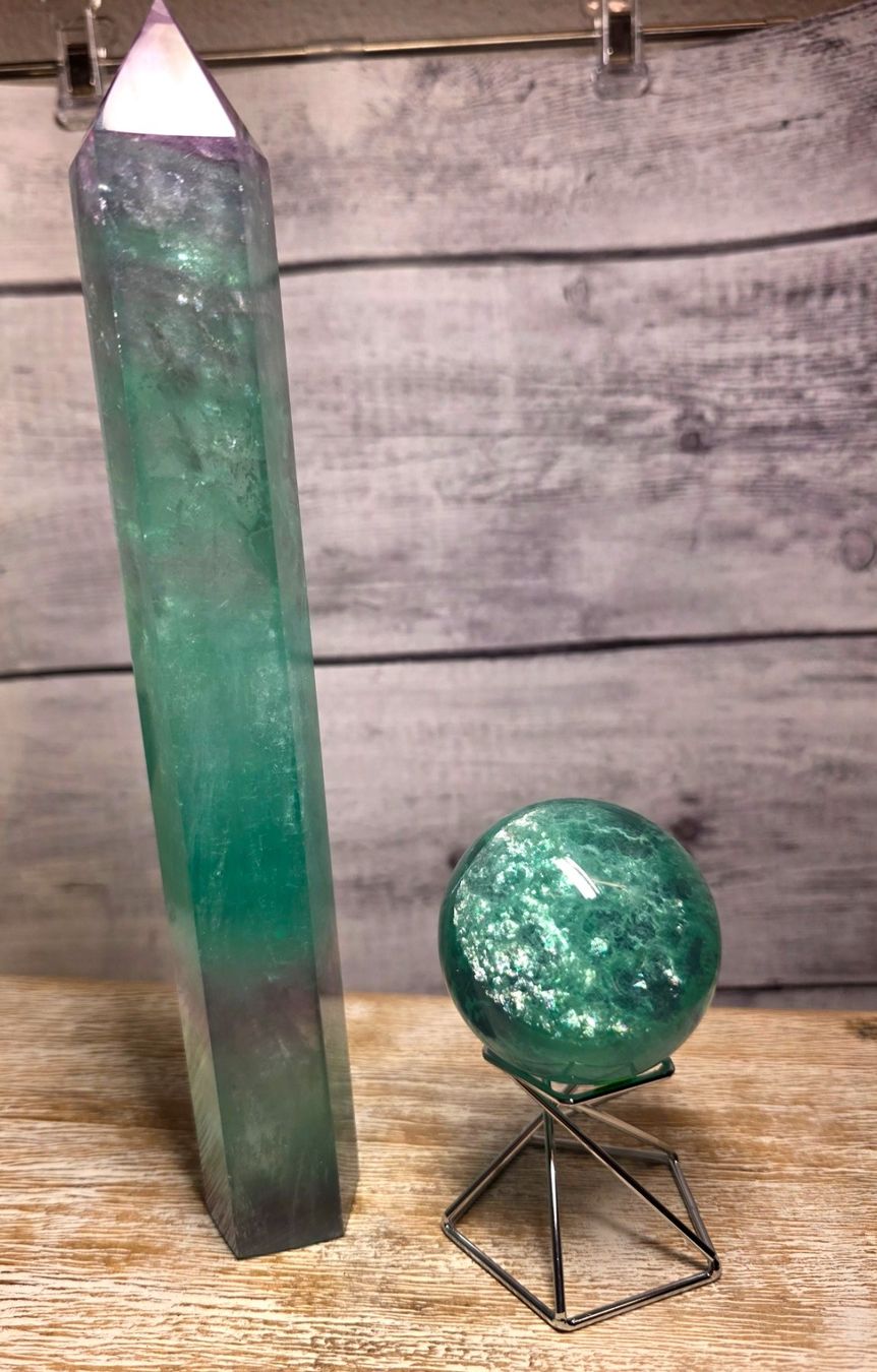 Mineralien & Heilsteine: Fluorit Set 942g – Neu und originalverpackt aus Matzingen von Shay_Crystalz 2