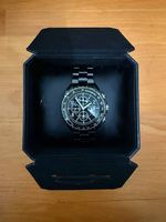Coole Police Uhr Chronograph, Top Zustand, Schwarz Herren