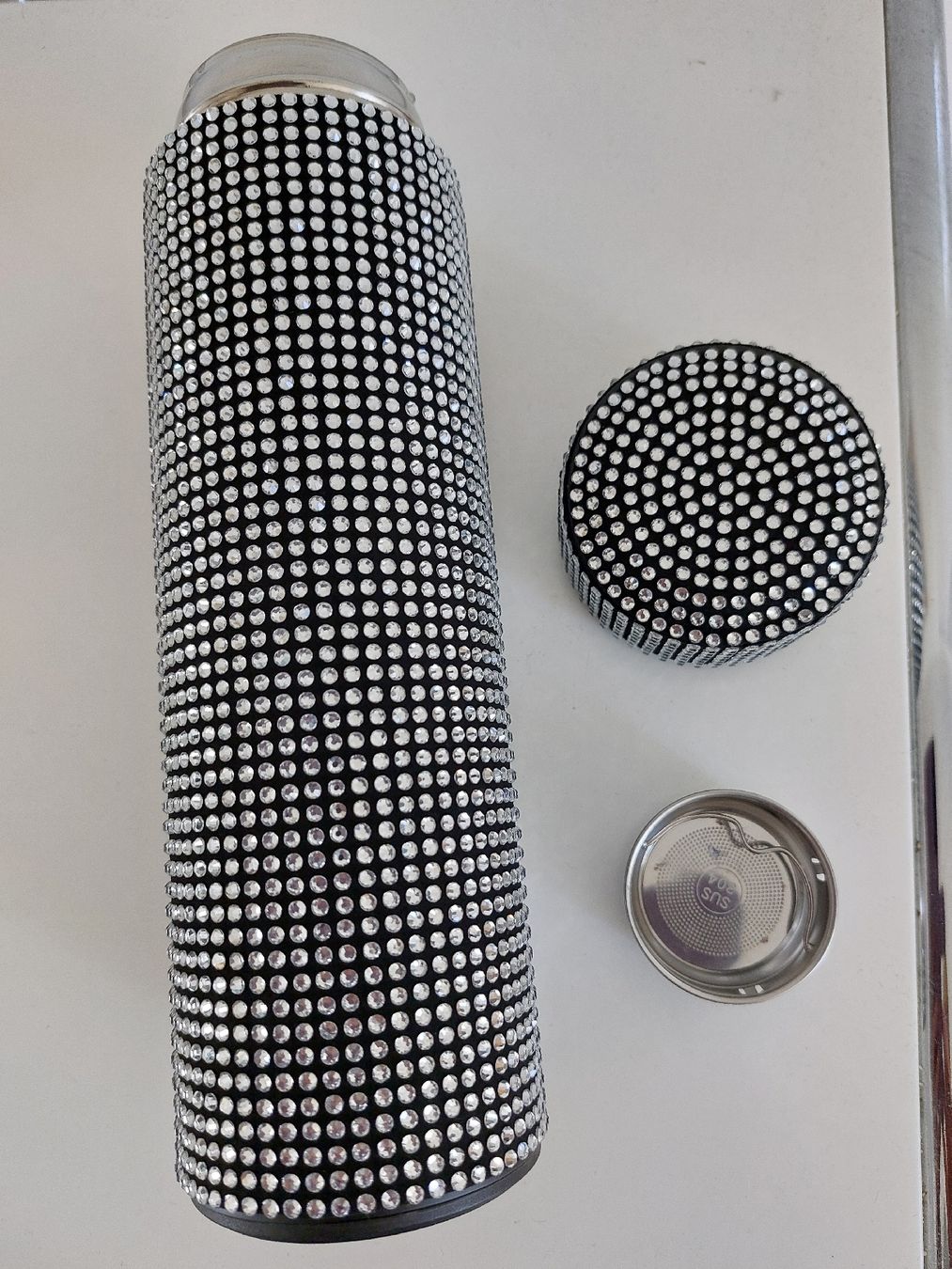Borracce & Thermos: NEUE Termosflasche mit Glitter 0,4 L Inhalt – Nuovo e nell'imballaggio originale da Balsthal venduto da Trendline55 2