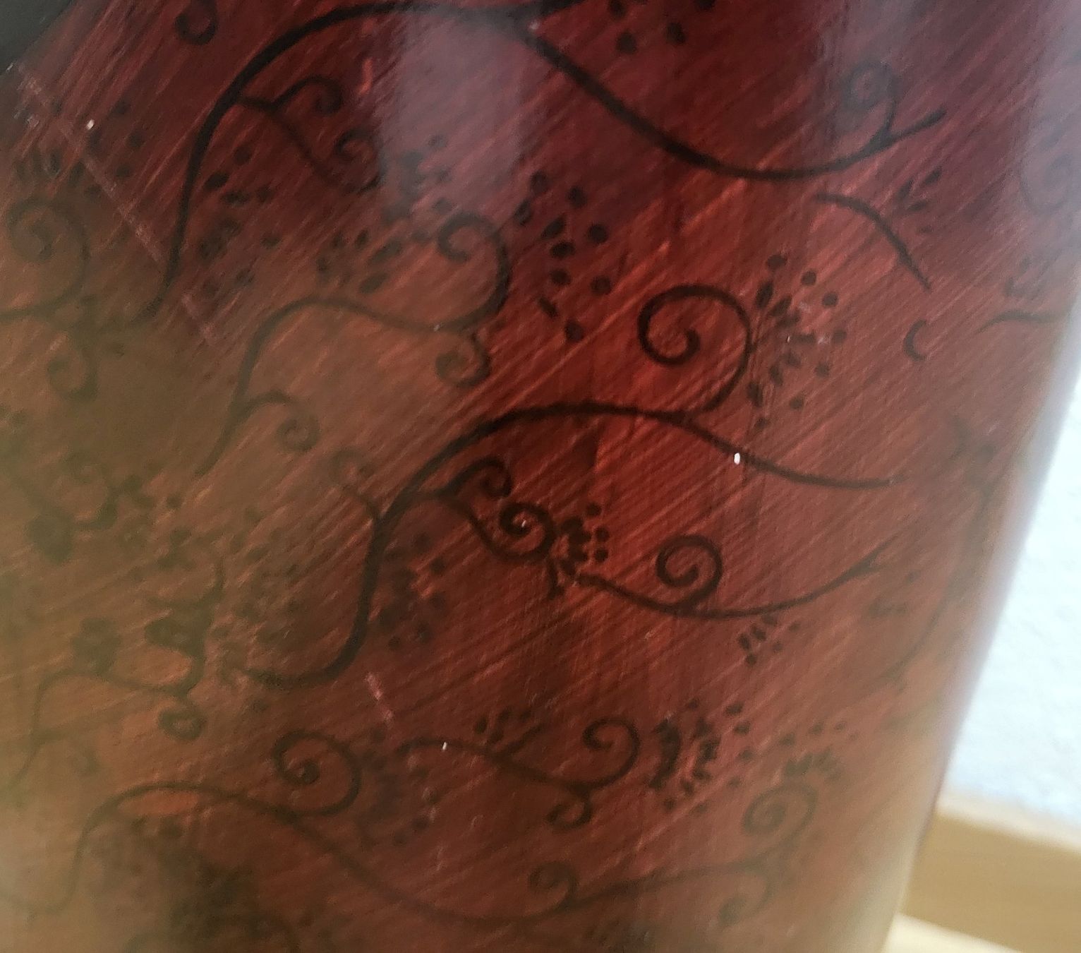 Vasi & Recipienti: Grosse Bodenvase, braun mit Muster – Usato da Basel venduto da sci_67ms 8