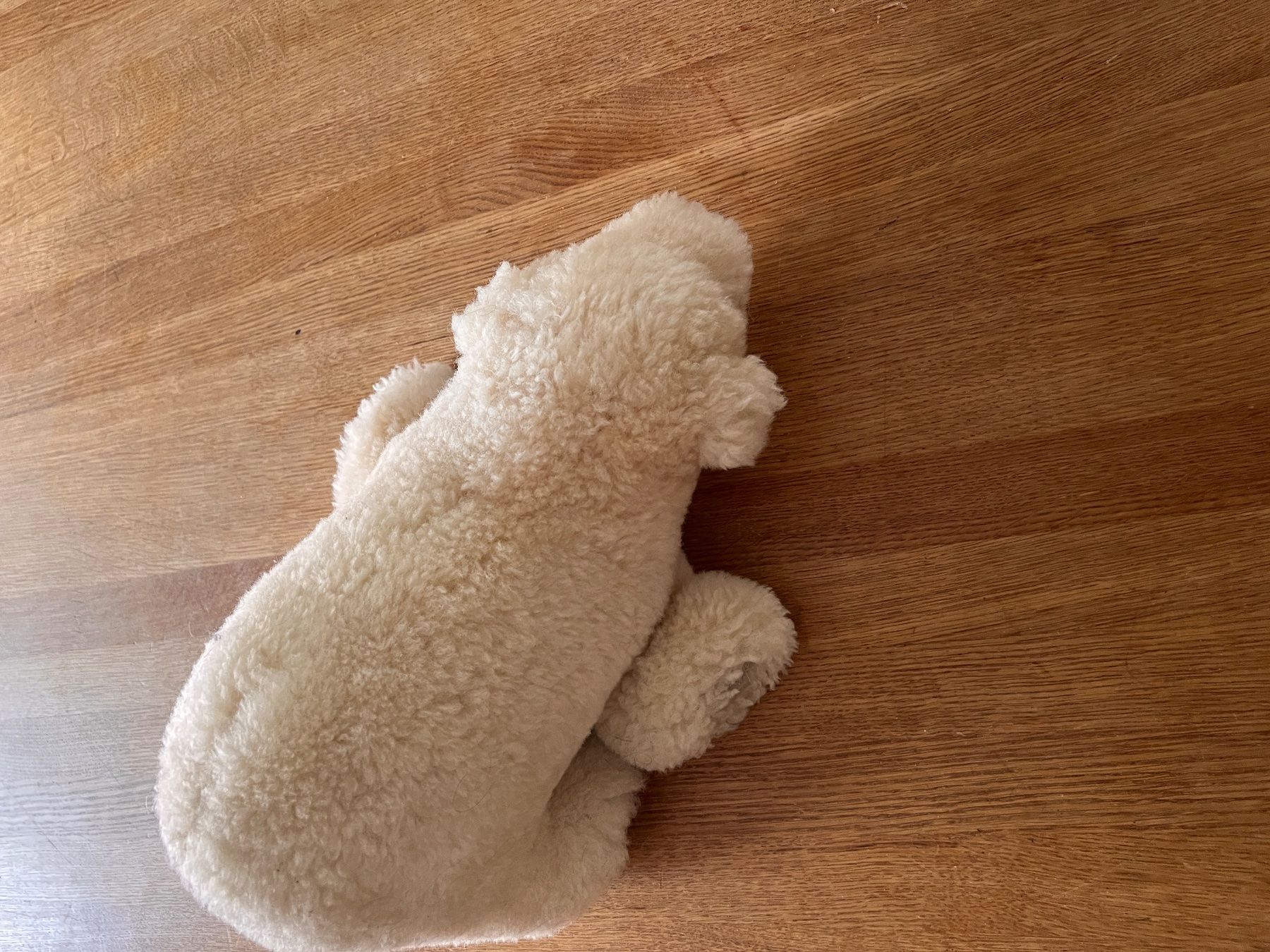 Giocattoli: Vintage Eisbär aus echtem Schaffell. Kuscheltier! – Usato da Arlesheim venduto da Haks 1