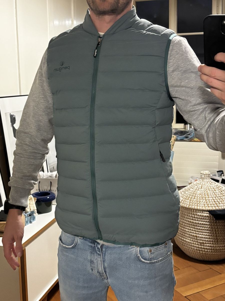 Gilets & Westen: Men Insulation-Vest Penguin Size Medium Green – Neu (gemäss Beschreibung) aus Uster von RGertsch 3