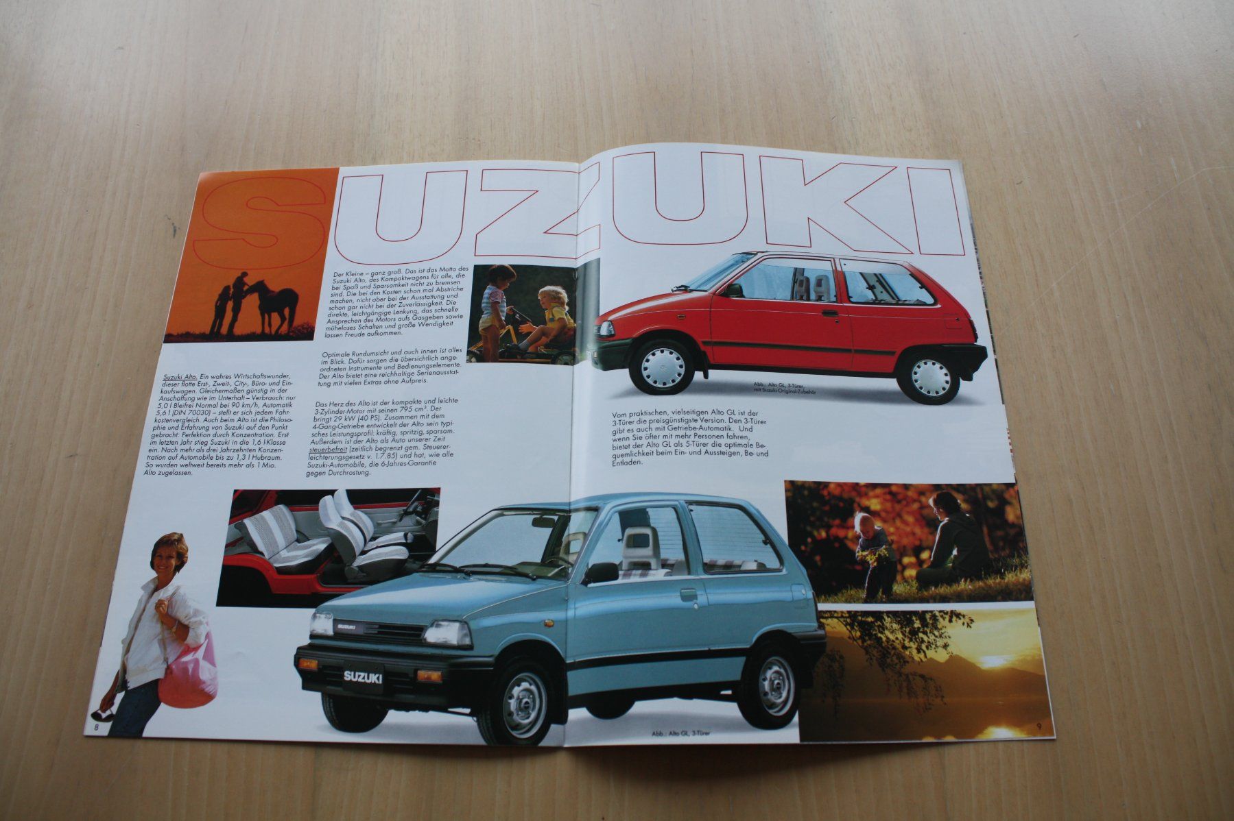 Dokumente: Suzuki Modell-Programm Prospekt – Gebraucht aus Wikon von erwin400 4