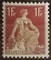 W) 115z, Sitzende Helvetia postfrisch Kt. 70.-