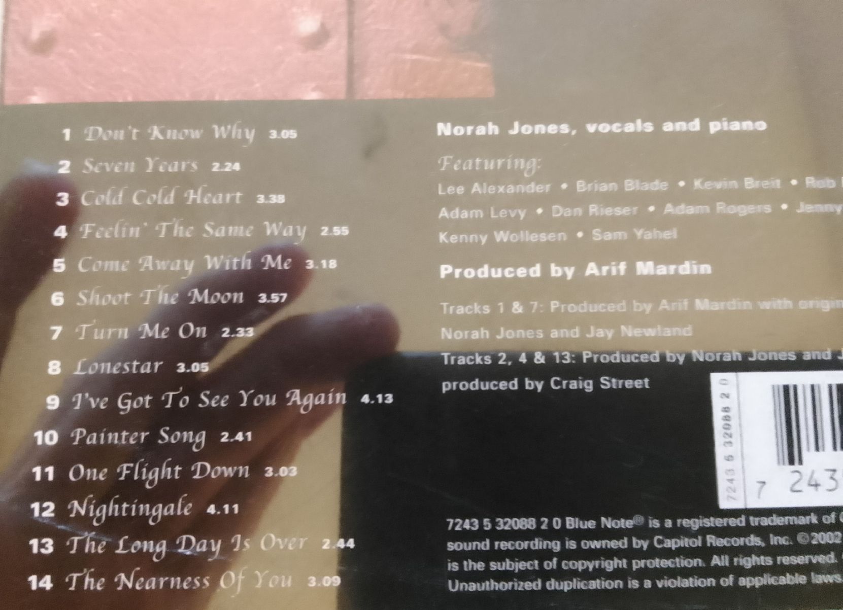 CD: Norah Jones – Usato da Liebefeld venduto da CD-Urs 1
