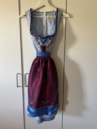 Schönes himmelblaues Spieth & Wensky Dirndl, Gr. 38, wie neu