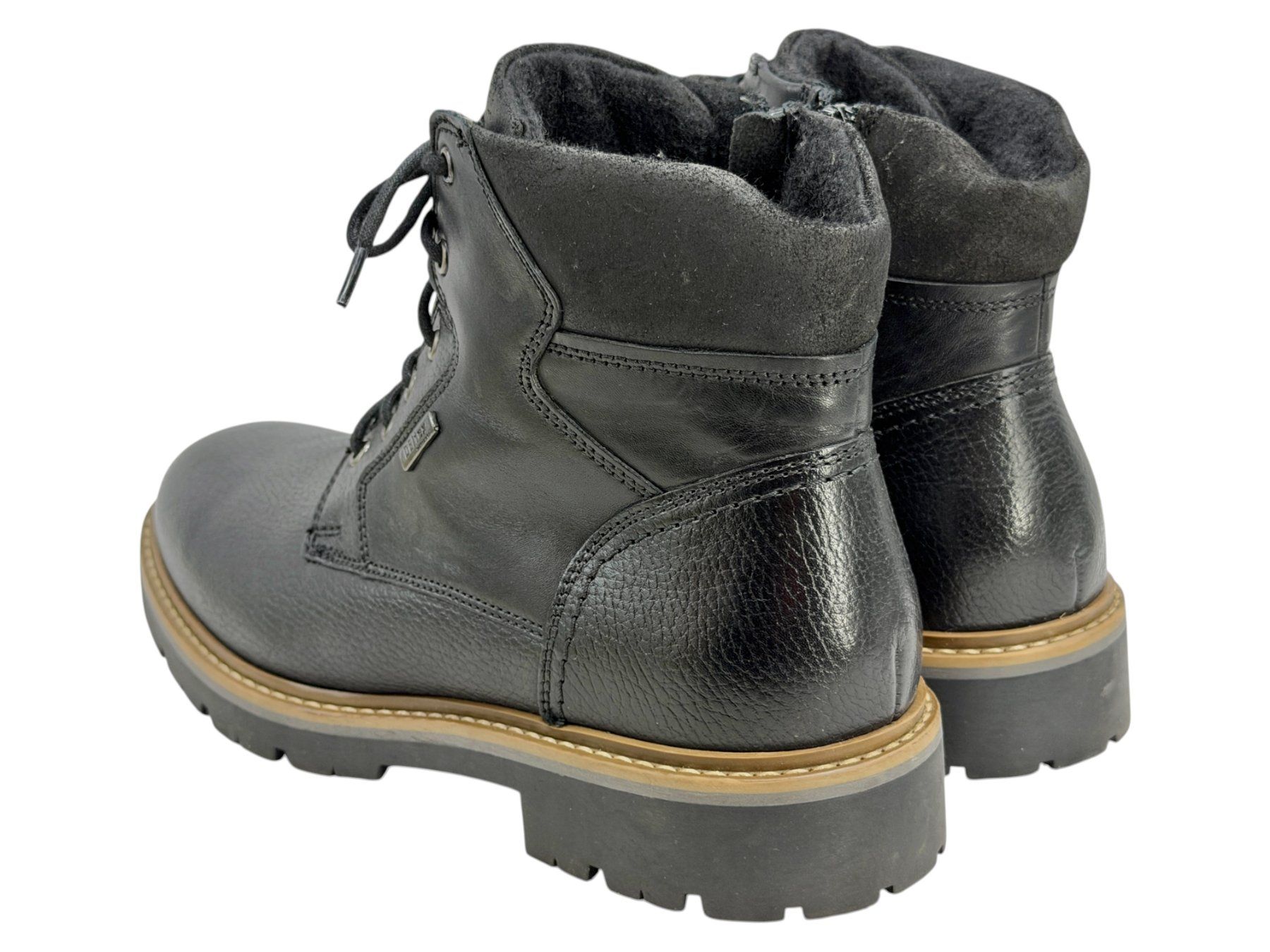 Herrenschuhe: Bottines AM en cuir noir lacées. Pointure 42 – Gebraucht aus Cossonay-Ville von PatineDuTemps 6