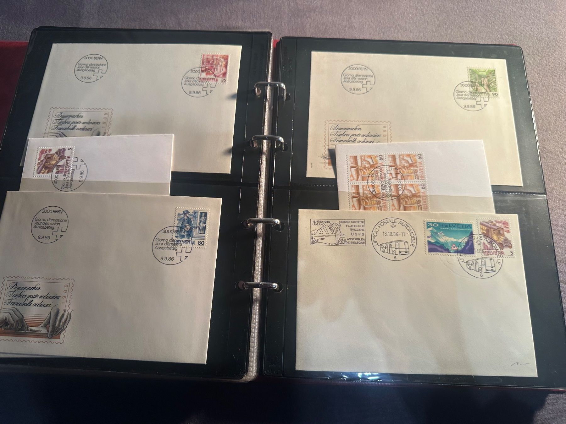 Tutti i francobolli: Sammlung Tiere Weltweit Karten und Schweiz Briefe, FDC – Usato da Stettfurt venduto da 2442 7