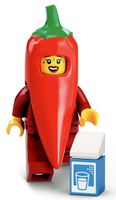 CHILI COSTUME FAN LEGO MINIFIGURE 71032 SERIE 22 new‪ in ope