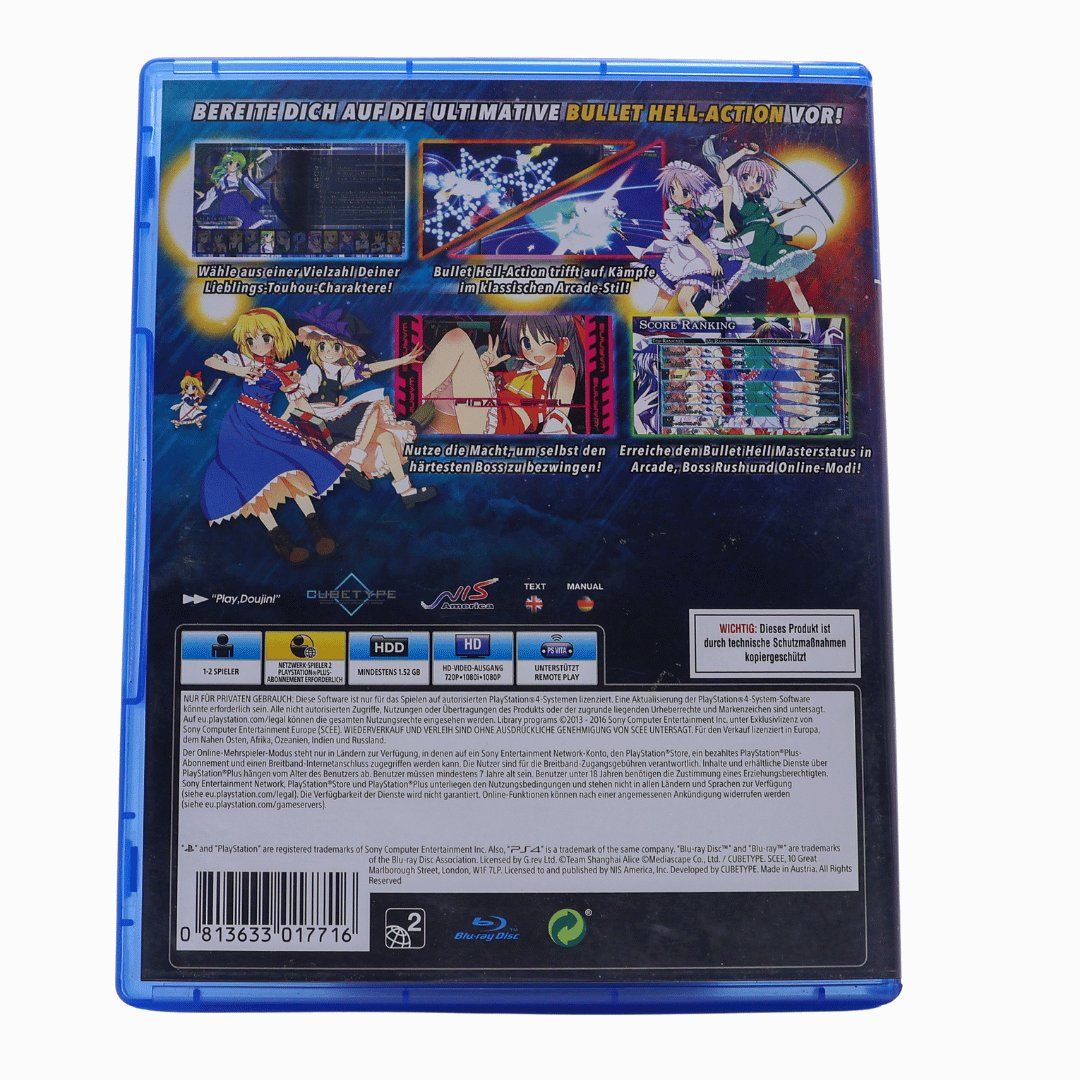 Jeux: Touhou Genso Rondo Bullet Ballet - PS4 – D'occasion à Paudex par dindeboy 2