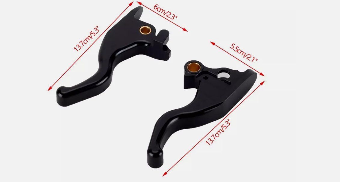 Tutti i ricambio per moto: Harley Davidson Brems-& Kupplungshebel GRATIS VERSAND! – Usato da Kerzers venduto da andy1050 4