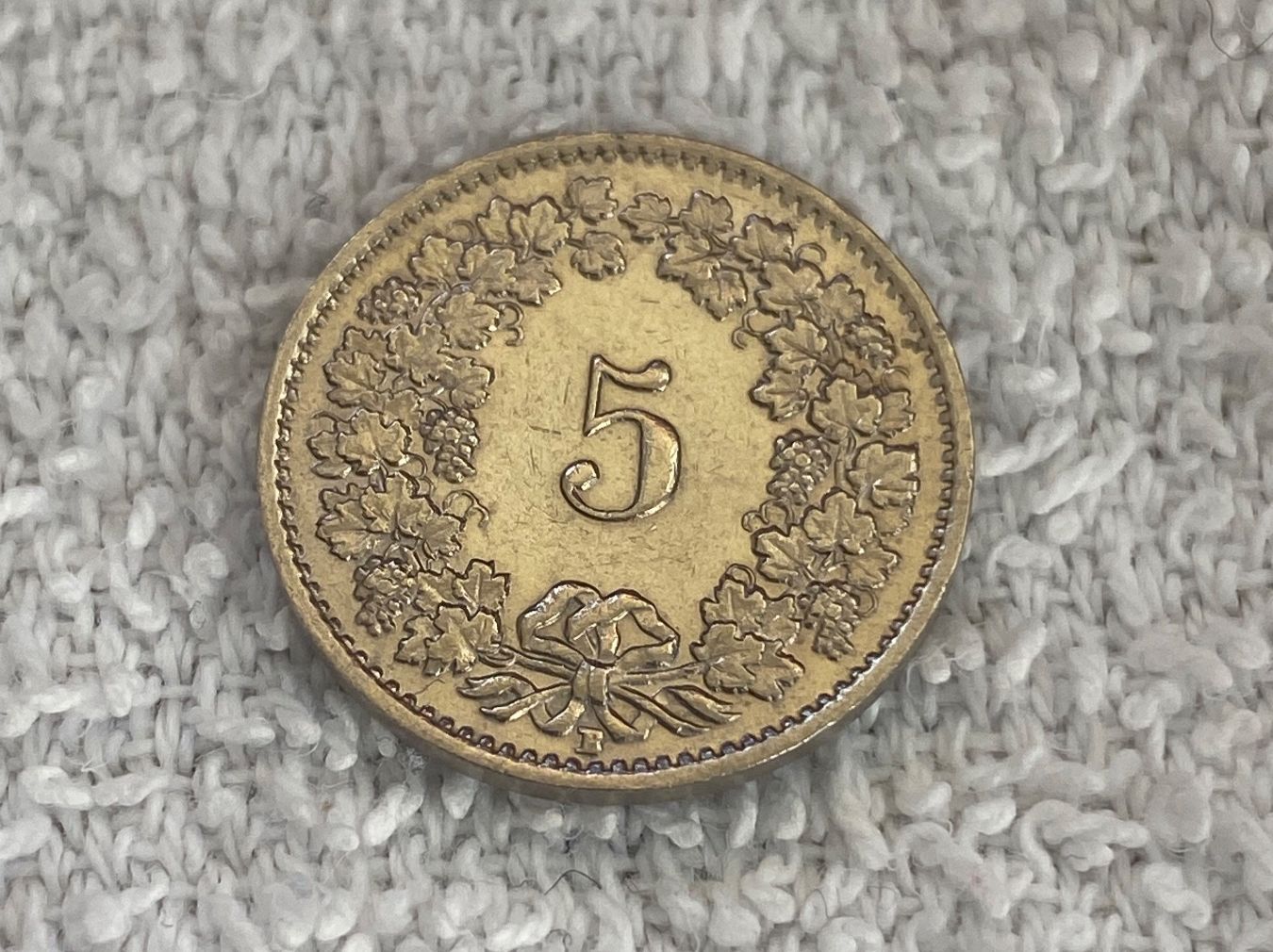 Tutti le monete: 5 centimes/rappen 1945 – Usato da Nyon venduto da Ilmi09 1