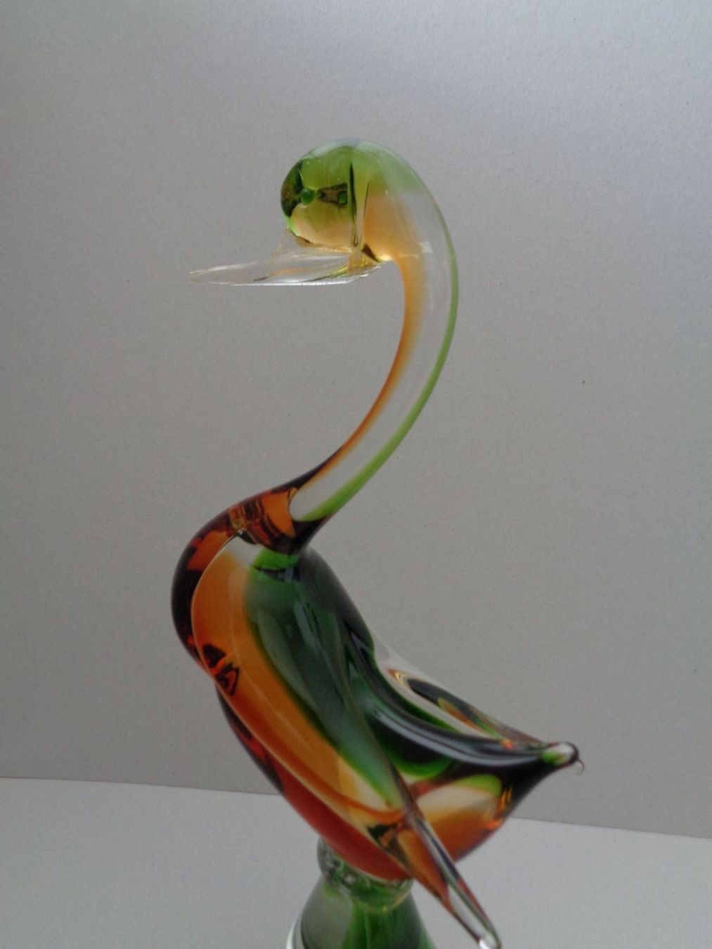Murano Statuette: Alte Murano Glas Figur - Ente – Usato da Chur venduto da omonia 3