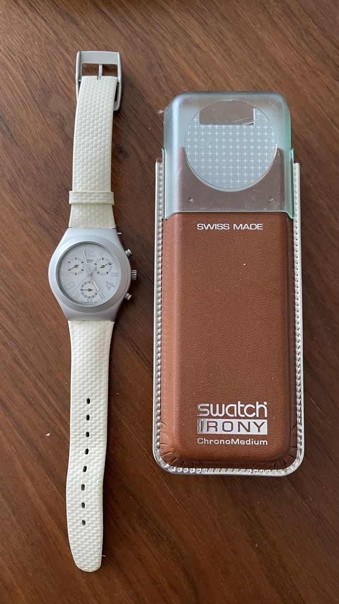 Swatch Orologi: Swatch Iron Chrono Medium – Usato da Oberwil BL venduto da J.L.