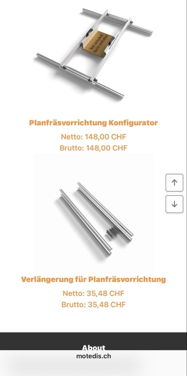 Tutti gli attrezzi: Planfräsvorrichtung mit Verlängerung – Usato da Mühlau venduto da sam_pl7z 4