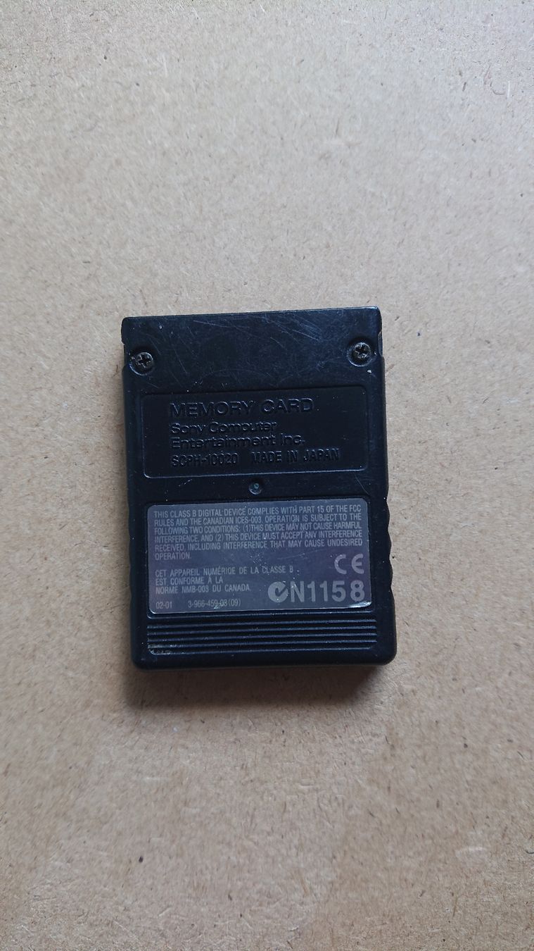 Memory unit & Memory card: PlayStation 2 Memory Card 8MB - – Usato da Chur venduto da FreakofRarity 1