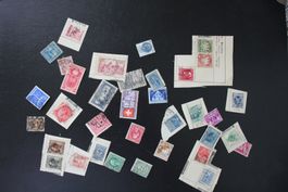 Briefmarken Sammlung International + Schweiz gebraucht