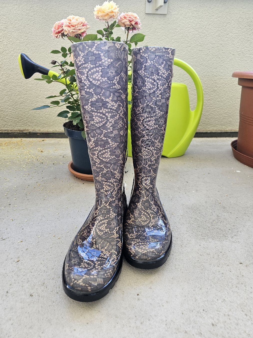Dolce & Gabbana Damenschuhe: Dolce Gabbana Regenstiefel Gr. 39 – Neu (gemäss Beschreibung) aus Dottikon von Chicca_73 1