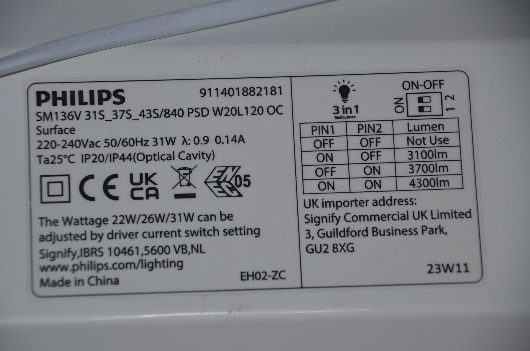 Philips Lampes: Philips LED Panel Coreline SM136V 31W – D'occasion à Collonges par arashee 3