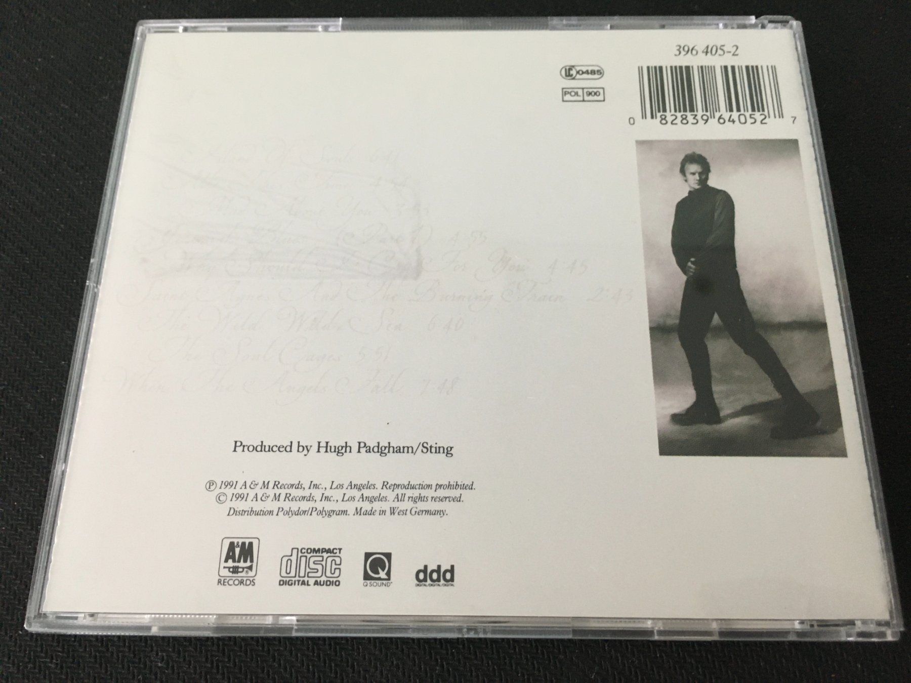 CDs: Sting - The soul Cages -CD- – Gebraucht aus St.Gallen von MedienJoe 2