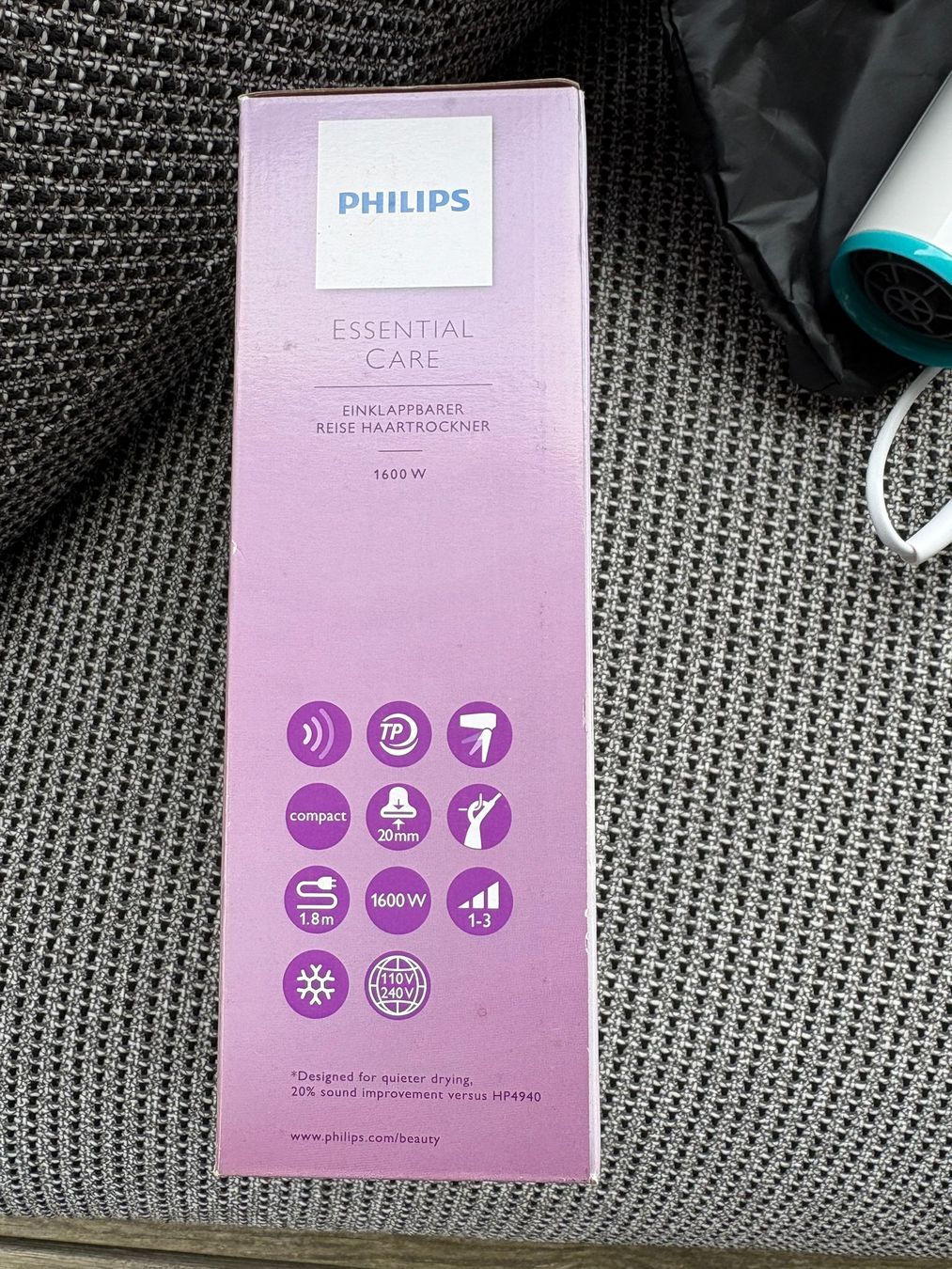 Philips Föhn: Philips Essential Care Reiseföhn - unbenutzt – Neu und originalverpackt aus Dietschwil von sam_9533 3