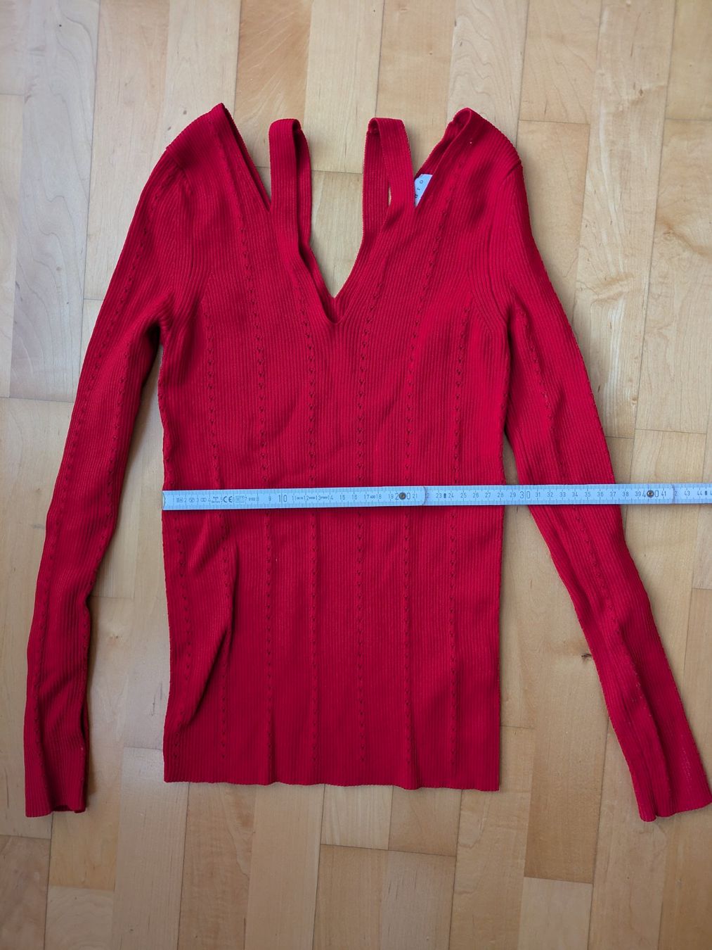 Sandro Maglioni & Felpe: Roter Strickpullover von Sandro, Grösse S, Top Zustand – Usato da Zürich venduto da but_9lq6 1