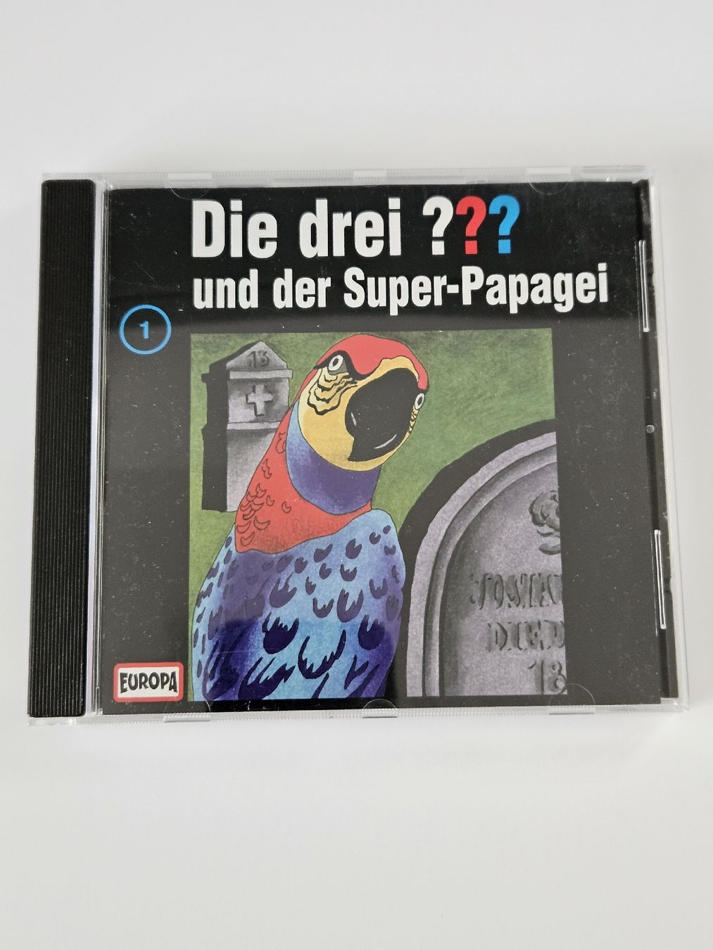 CD: Die drei Fragezeichen und der Super-Papagei - CD Nr. 1 – Usato da Oberdorf BL venduto da BaldenEagle