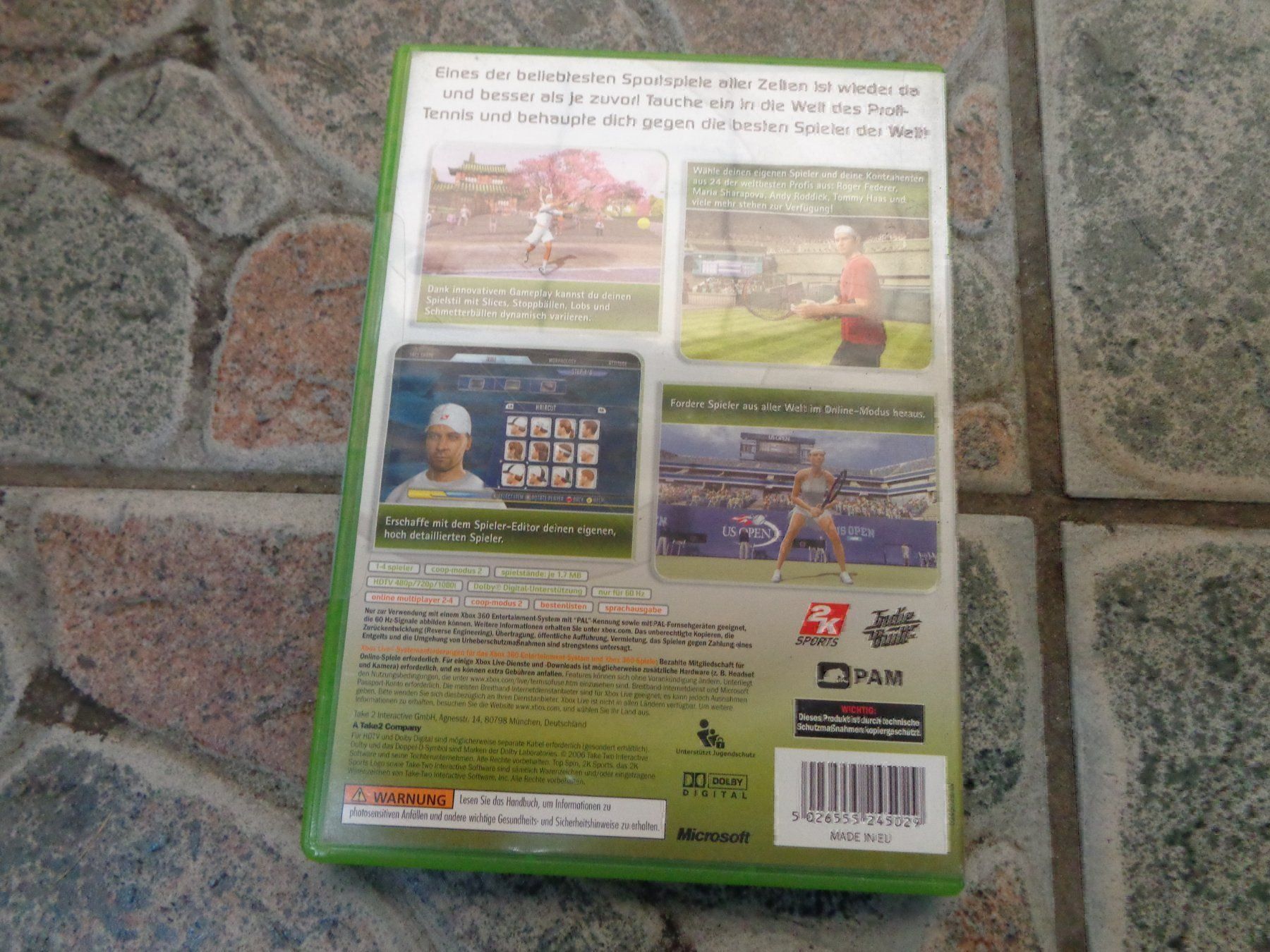 Giochi: Top Spin 2 (XBOX 360) – Usato da Olten venduto da Disc-Ausverkauf 2