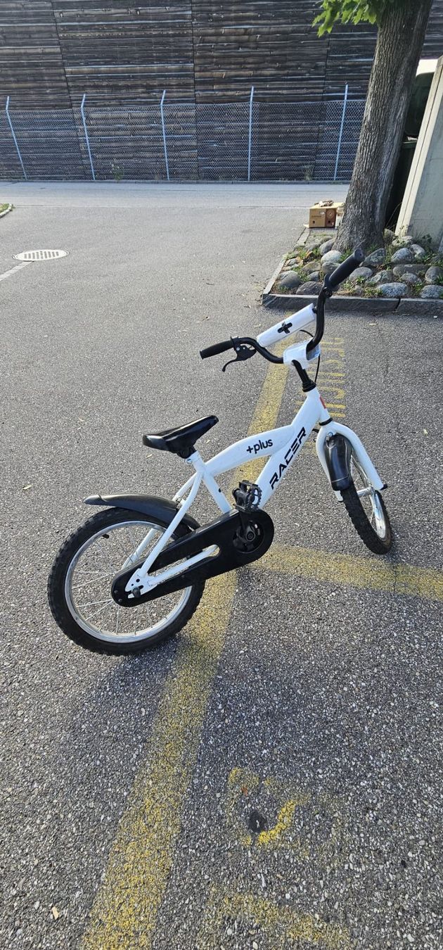 Biciclette: Bicicletta bimbo +plus RACER bianco usata – Usato da Zürich venduto da ric_dgd7 1