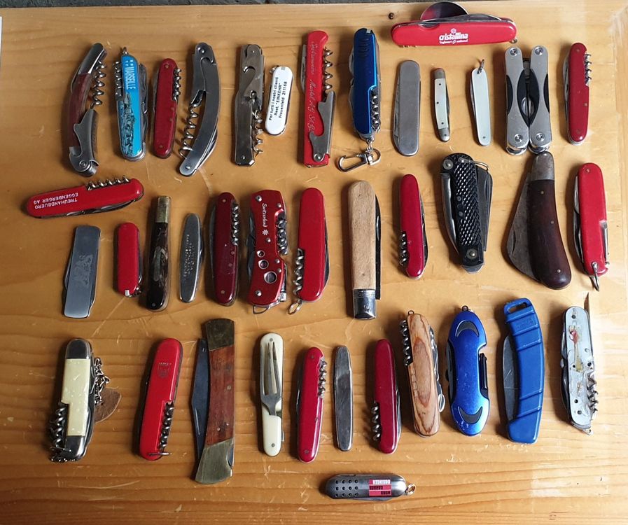 Sammlung Sackmesser Messer | Kaufen auf Ricardo