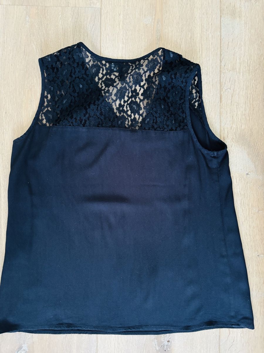 Vero Moda Top: Schwarzes Vero Moda Top mit Spitze, Gr. S - NEU – Nuovo (secondo la descrizione) da Ennetbürgen venduto da Evelyne_G 2