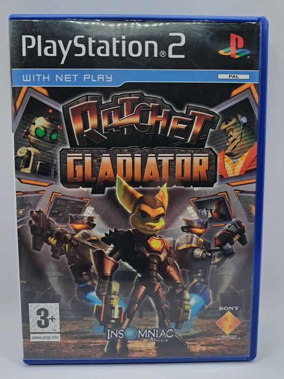 Ratchet Gladiator PS2 - Jeu Complet CIB - Sony PlayStation 2 - Bon état